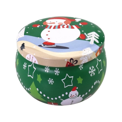 Doces a favor do meio ambiente personalizados de Tin Gift Box For Christmas Dia das Bruxas do metal