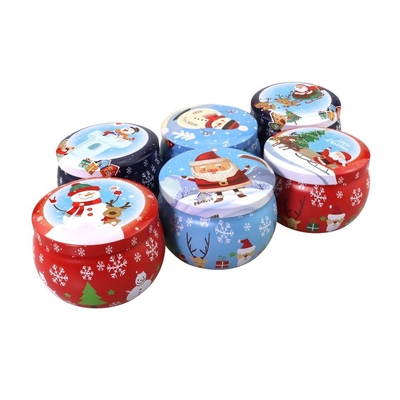 Doces a favor do meio ambiente personalizados de Tin Gift Box For Christmas Dia das Bruxas do metal