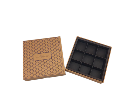 Exclusivo projete Logo Clothing Luxury Gift Box com fita