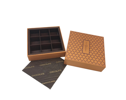 Exclusivo projete Logo Clothing Luxury Gift Box com fita