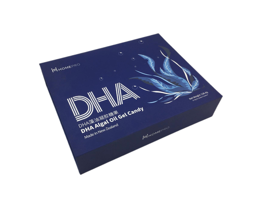 As algas de DHA lubrificam a caixa de empacotamento excelente tridimensional de empacotamento da caixa 3D dos doces do gel
