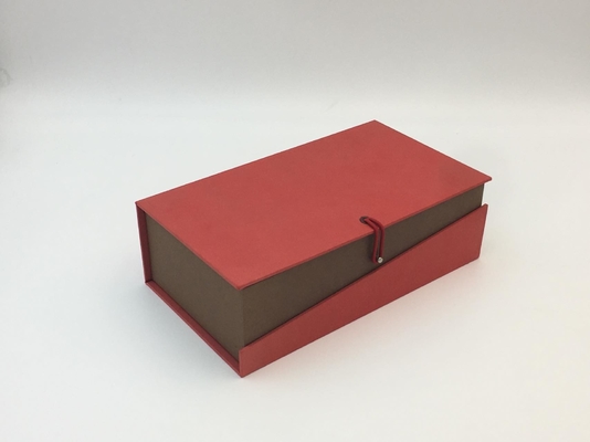 A caixa de presente portátil da surpresa do dia de Valentim da caixa de presente do chocolate do punho da gaveta personalizou