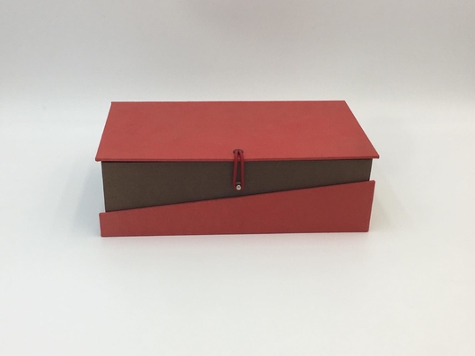A caixa de presente portátil da surpresa do dia de Valentim da caixa de presente do chocolate do punho da gaveta personalizou