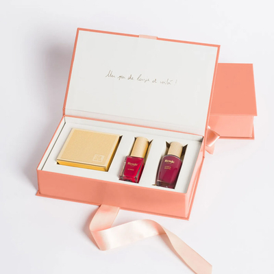 Do perfume feito sob encomenda do óleo essencial dos cuidados com a pele do logotipo das caixas caixa de empacotamento de empacotamento cosmética luxuosa