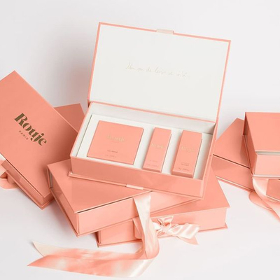 Do perfume feito sob encomenda do óleo essencial dos cuidados com a pele do logotipo das caixas caixa de empacotamento de empacotamento cosmética luxuosa