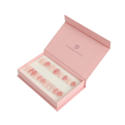 Caixa feita sob encomenda luxuosa da garrafa do cuidado do prego do gel do verniz para as unhas de Logo Printed Paper Empty Cosmetic