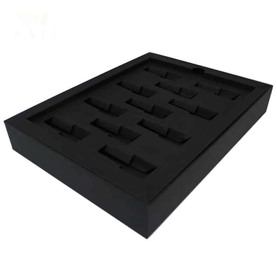 A caixa de empacotamento do verniz para as unhas luxuoso ajustou a caixa do fechamento do ímã de Matt Black Handmade Custom Logo