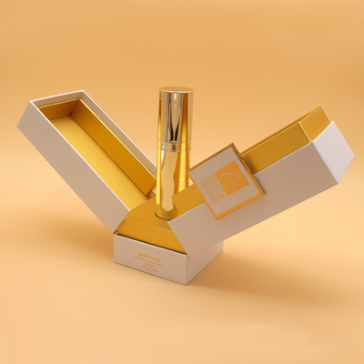 Empacotamento cosmético da caixa do cuidado pessoal luxuoso de Logo Empty Skincare Bottle Skin