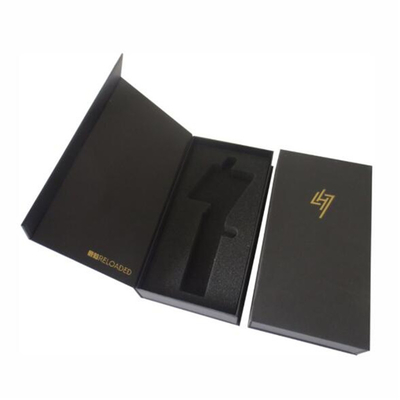 Impressão 4c deslocada de papel do cartão feito sob encomenda de Logo Magnetic Luxury Cosmetic Box