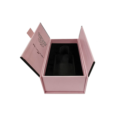Fragrância luxuosa de empacotamento da caixa de presente da garrafa de perfume que envolve o cartão