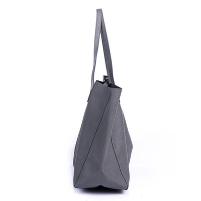Plutônio reusável Tote Bag de couro das mulheres 	 L39 x W16 x H30 cm