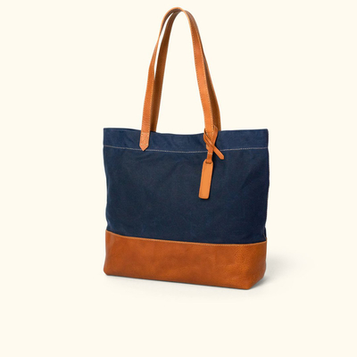 A grande capacidade Tote Bag Durable Waterproof Travel de couro encerou a lona