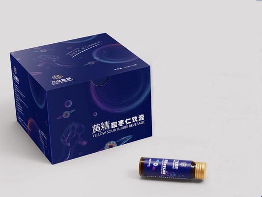 Cartão personalizado da caixa da assinatura da vitamina da beleza e dos cuidados médicos