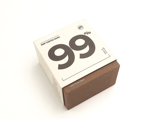 bom preço A textura ondulada de M2M Coffee Packaging Boxes retira o empacotamento on-line