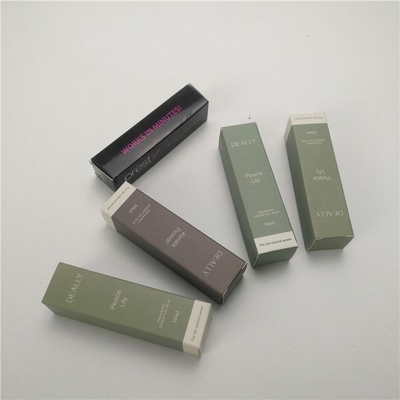 bom preço Caixa de papel de creme cosmética de empacotamento luxuosa do cartão da caixa de papel do perfume da garrafa de perfume de veludo on-line