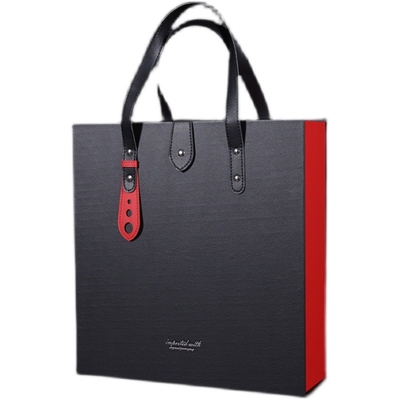 bom preço Do presente portátil do vinho do casamento da parte alta caixa de armazenamento de empacotamento do copo do vinho das garrafas da caixa 2 com Tray Inside on-line